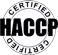 HACCP certification logo