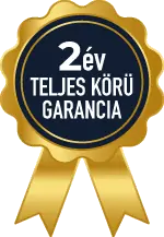 2 év teljeskörü garancia